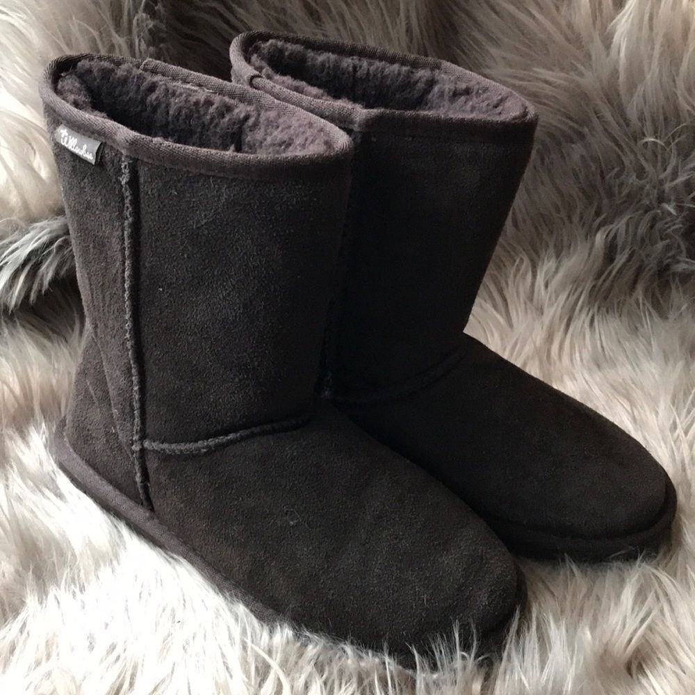 WillowBee Women’s suede boots 7 dk brown